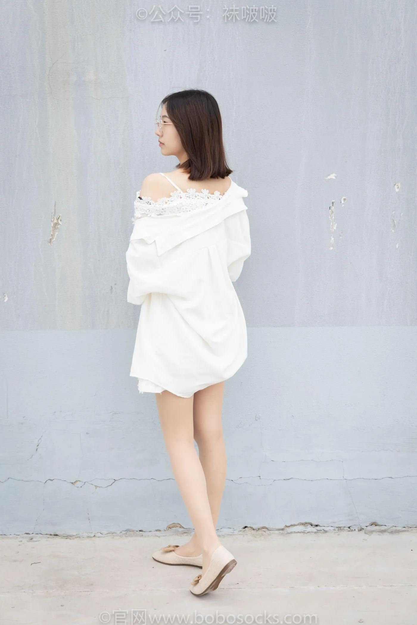 [BoBoSocks袜啵啵]NO.048 小甜豆-平底鞋、肉丝 [146P]插图4